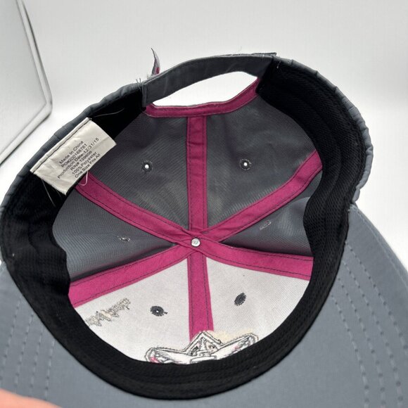 Boy Scouts of America Womens Trucker Hat Cap Hook Loop Closure Gray Pink 2015 - Picture 7 of 7